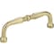 Elements 3" Center-to-Center Polished Brass Madison Cabinet Pull Z259-3PB - alternate 1